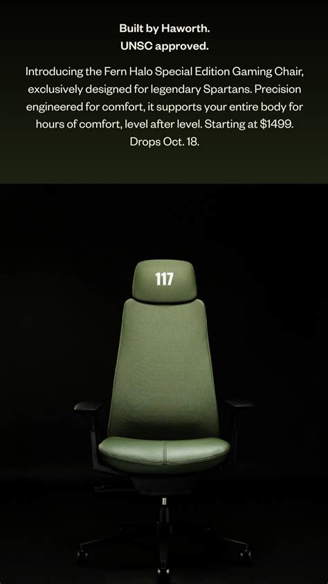 so the new halo gaming chair is $1500😔 : r/halo