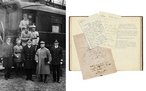 An eye-witness account of signing the Armistice in 1918 | Christie's