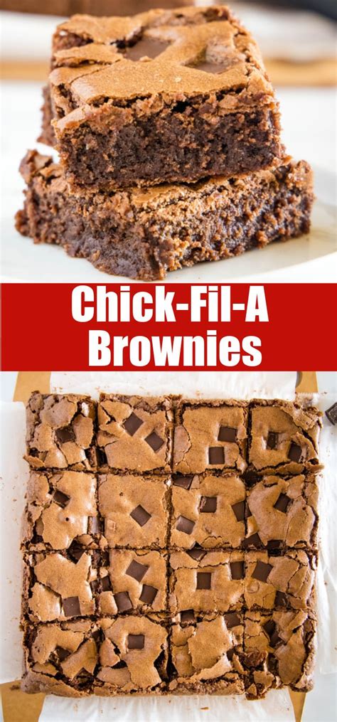 Chick-Fil-A Brownies - Dinners, Dishes, and Desserts