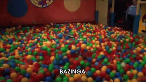 Sheldon In A Ball Pit GIF - BigBangTheory Bazinga Sheldon - Discover ...