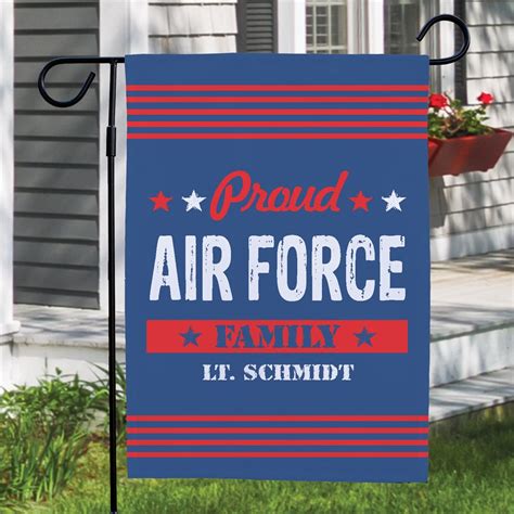 Military Personalized Garden Flag | GiftsForYouNow