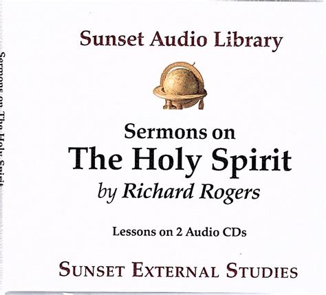 Holy Spirit, Sermons R. Roger - Sunset Bookstore