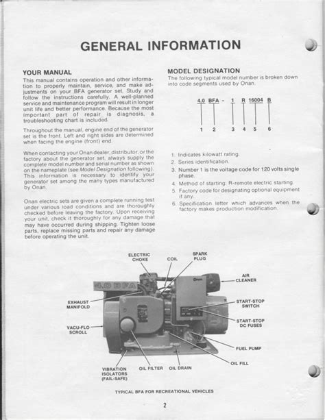 Wiring Diagram Onan 4.0 Generator Inspirational 1983 Fleetwood Pace ...