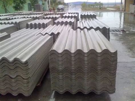 1750 mm Asbestos Corrugated Cement Roofing Sheet, Thickness: 5.8 Mm at Rs 185/square meter in ...