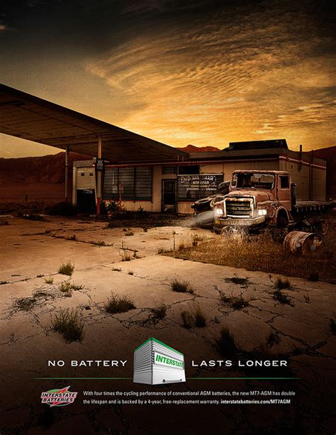 INTERSTATE BATTERIES: LASTS LONGER on Behance