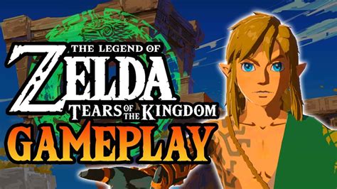 Inside Zelda: Tears of the Kingdom Gameplay! - YouTube