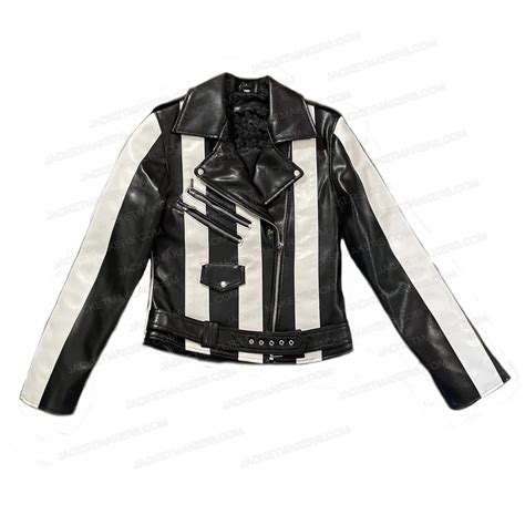 Michael Keaton Beetlejuice Leather Jacket - Jacket Makers