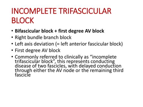 TRIFASCICULAR BLOCK - ECG Presentation.pptx