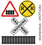 Railroad Crossing Signs Free Stock Photo - Public Domain Pictures
