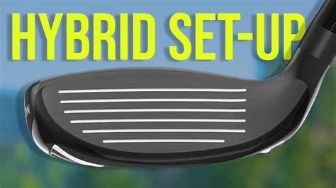 GOLF SET UP BASICS for HYBRIDS - YouTube