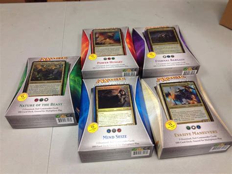 Magic the Gathering Commander Decks - Rogues Gallery Comics + Games ...