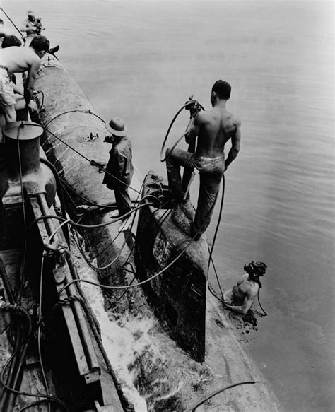 U.s. Navy Tug Raises One Of Eight Photograph by Everett