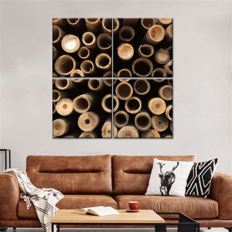 Cut Bamboo Wall Art | Photography