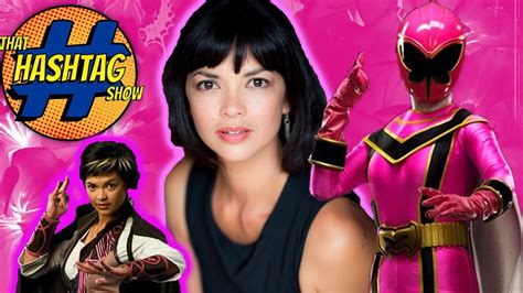 Pink Mystic Force Ranger Angie Diaz Takes The Ranger Quiz: Morphin' Monday - YouTube