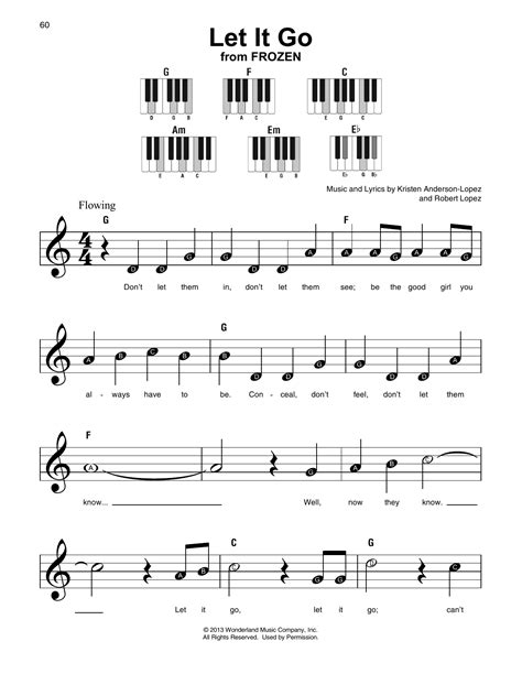 Let It Go Sheet Music | Saxophone sheet music, Trumpet sheet music ...