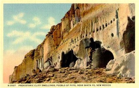 Puye Cliff Dwellings, New Mexico – Ancestral Home of the Santa Clara Indians – Legends of America