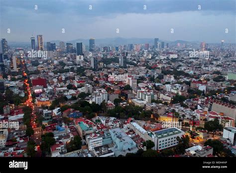 Aerial view taken with a drone on the buildings, houses, condominiums ...