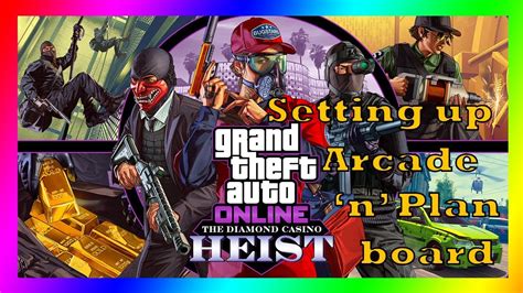 GTA 5- How To Set Up The Arcade And Planning Board (The Diamond Casino ...