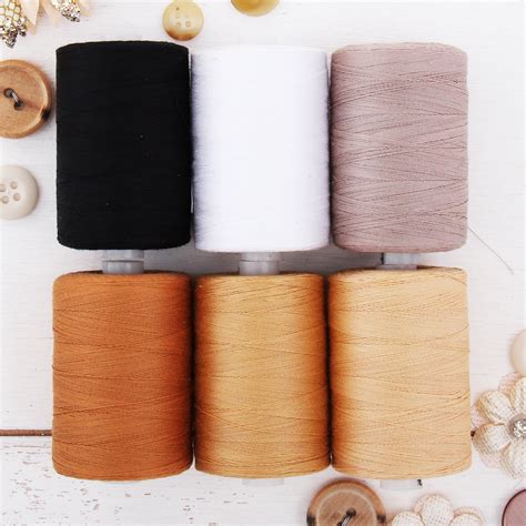 Threadart 100% Cotton Thread Set | 6 Quilting Tones | 1000M (1100 Yards) Spools | For Quilting ...