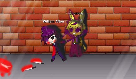 Here is the William Afton an Glitchtrap edit.glitchtrap is try to ...