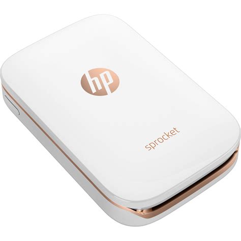 HP Sprocket Photo Printer (White) X7N07A B&H Photo Video