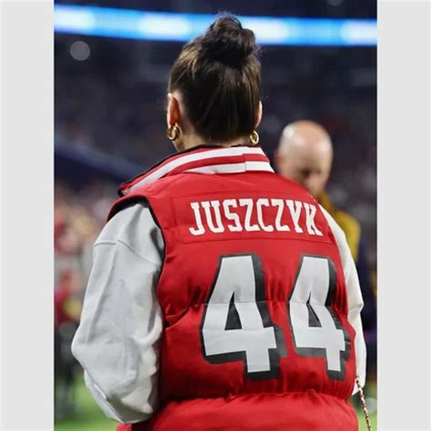 Kristin Juszczyk 49ers Puffer Vest - Jacketpop