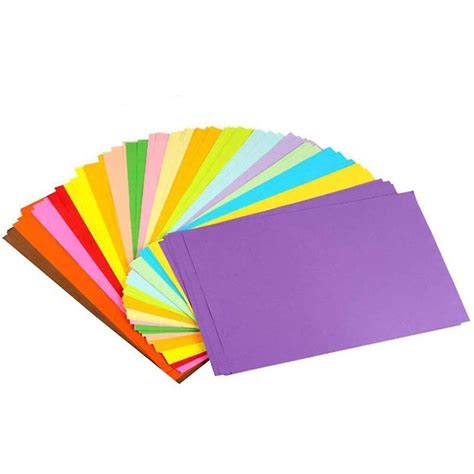 A4 Papier de copie coloré pour la décoration /bricolage art Craft ...