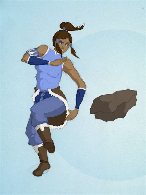 Korra Earthbending by DeeDraws on DeviantArt