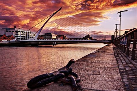 samuel-beckett-bridge-at-sunset-dublin | Hartstown Community School