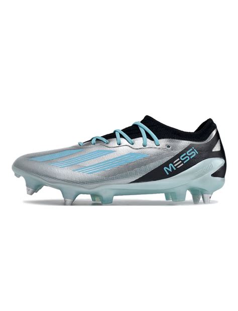 2023 adidas X Crazyfast Messi .1 SG Silver Blue Black