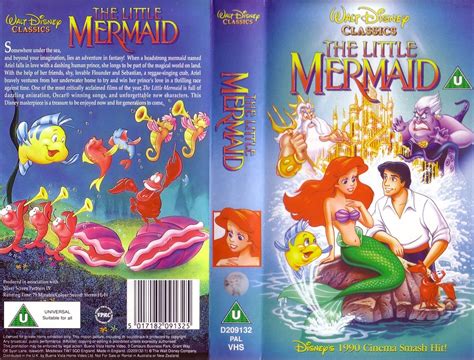 The Little Mermaid VHS Cover - The Little Mermaid Photo (18617617) - Fanpop