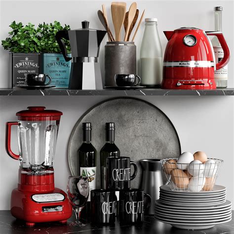 kitchen accessories n03 3D | CGTrader