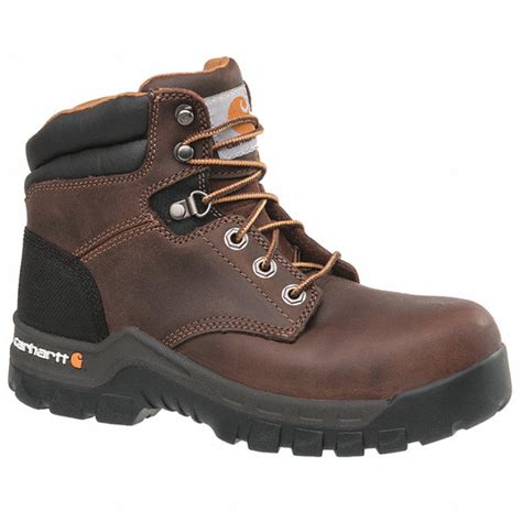 CARHARTT 5"H Women's Work Boots, Composite Toe Type, Brown, Size 11M/W ...