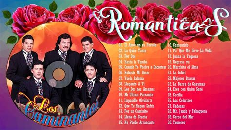 LOS CAMINANTES MIX DE CUMBIAS ROMÁNTICAS DEL AYER - LOS CAMINANTES SUS MEJORES CANCIONES - YouTube