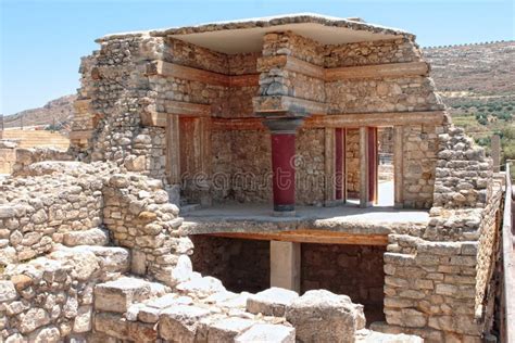 Knossos Reconstruction Stock Photo - Image: 25201090