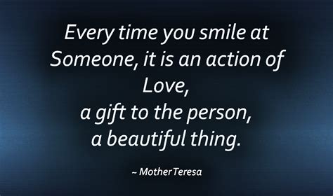 Smile Mother Teresa Quotes. QuotesGram