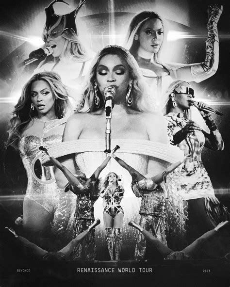 RENAISSANCE WORLD TOUR - BEYONCÉ (POSTER) on Behance