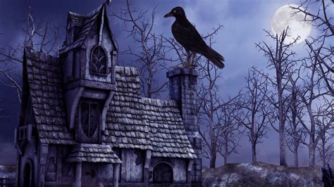 Halloween Crow Best Wallpaper 34688 - Baltana