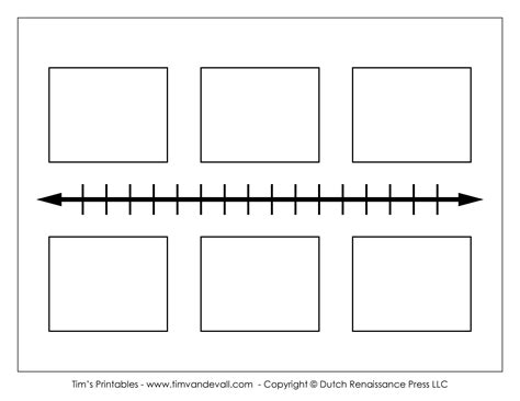 Printable Blank Timeline - Tim's Printables