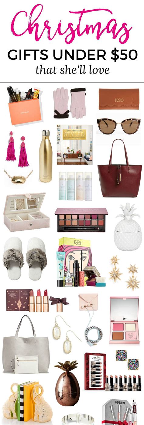 The best Christmas gift ideas for women under $50! You wont want to miss this a… | Christmas ...