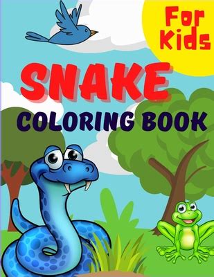 Snake Coloring Book For Kids: Beautiful Snake Designs For Kids ...