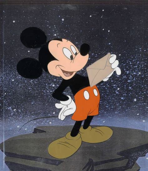 Original Publicity Cel of Mickey Mouse from Disney TV (1950s)