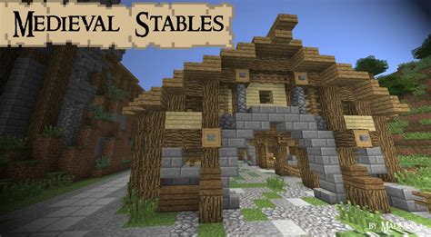 Medieval Stables by Madnes64 Minecraft Project