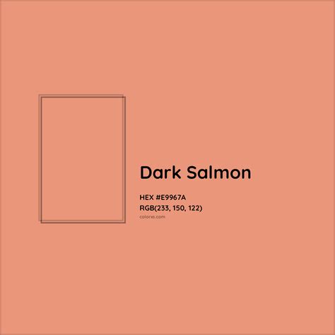 Dark Salmon Complementary or Opposite Color Name and Code (#E9967A ...