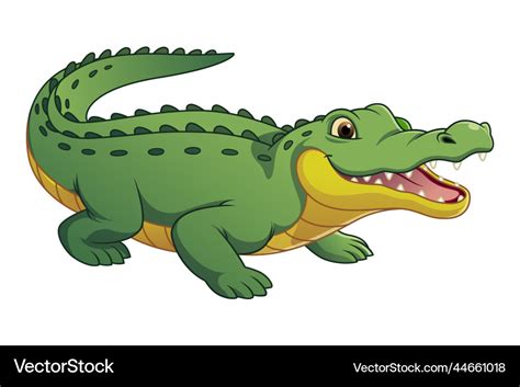 Alligator cartoon animal Royalty Free Vector Image