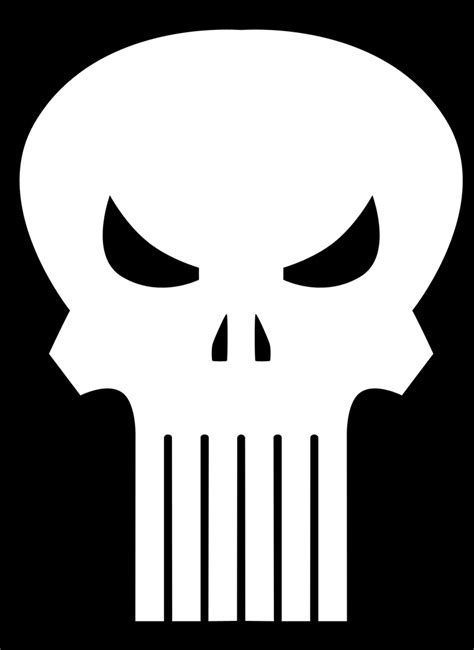 The original Punisher logo by DarksDaemon on DeviantArt