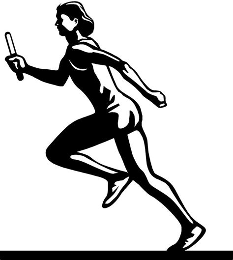 Track and field clip art the cliparts 2 | Track and field, Running clipart, Athlete