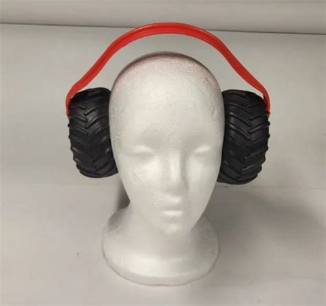 MONSTER JAM EAR Muffs Monster Truck Tires Headphones For Kids $10.00 - PicClick