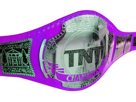 AEW TNT WRESTLING CHAMPIONSHIP BELT RE LEATHER CUSTOMISE ADULT SIZE ...