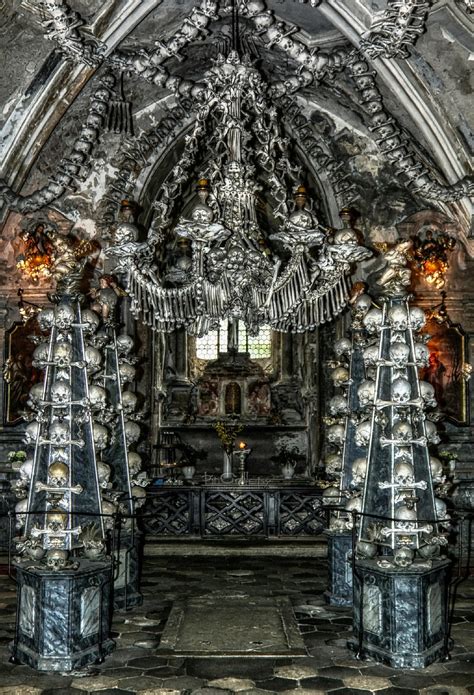 Ossuary in Sedlec III by pingallery on DeviantArt